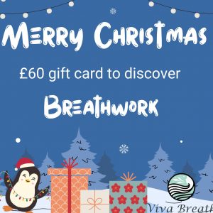 £60 Gift Card - Introduction to breathwork (online 1:1 session)