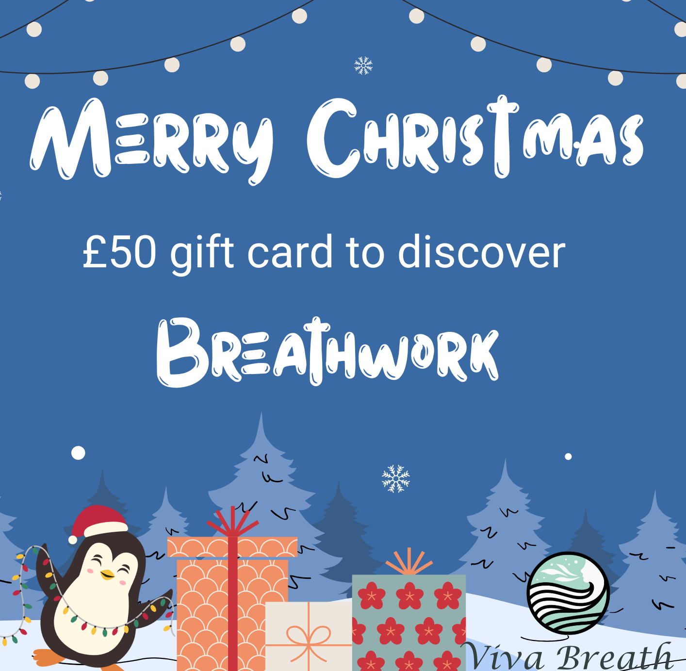 £50 Gift Card - block of 4 in-person classes