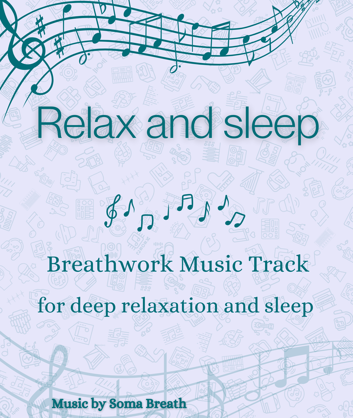 Breathwork music track for sleep
