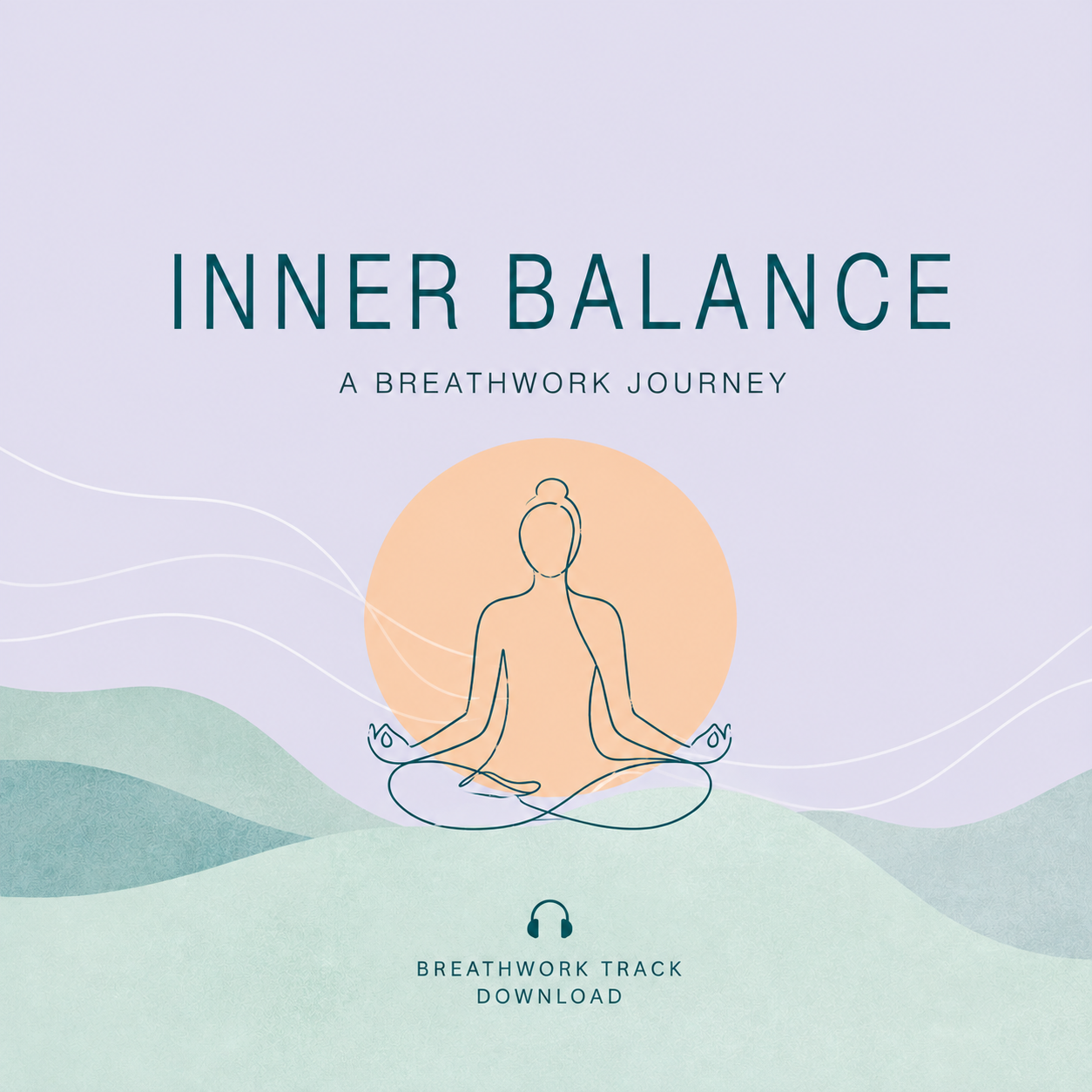 Breathwork music track for inner balance